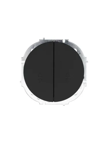 Выключатель проходной 2-кл. СП OSEN 10А IP20 механизм черн. бархат LEZARD 743-4288-106