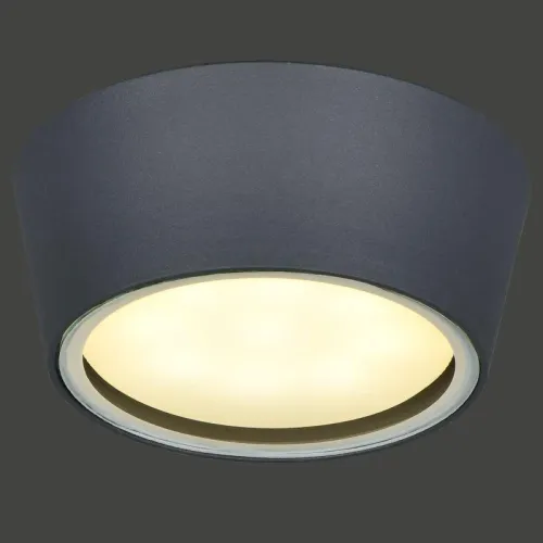 Светильник 5104 GX53 IP65 уличный потолочный сер. IEK LT-UPU0-5104-GX53-1-K03 фото 2