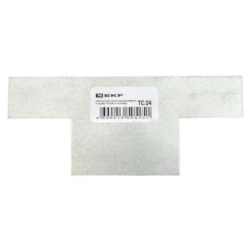 Кронштейн для опуска кабеля в трубу (Т-Скоба) EKF TC.04 фото 2