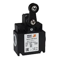 Выключатель концевой OptiLiS D4N-8120 рычаг пластик. с роликом пластик. EN 50047 XCKT2118P16 КЭАЗ 365318
