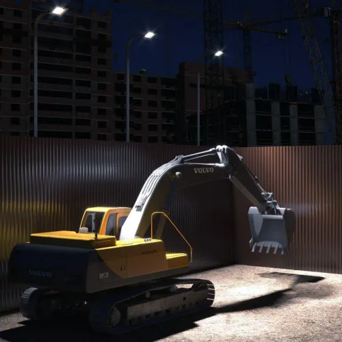 Прожектор светодиодный Elementary 100Вт 6500К IP65 9500лм 170-264В ДО черн. GAUSS 613100100 фото 5