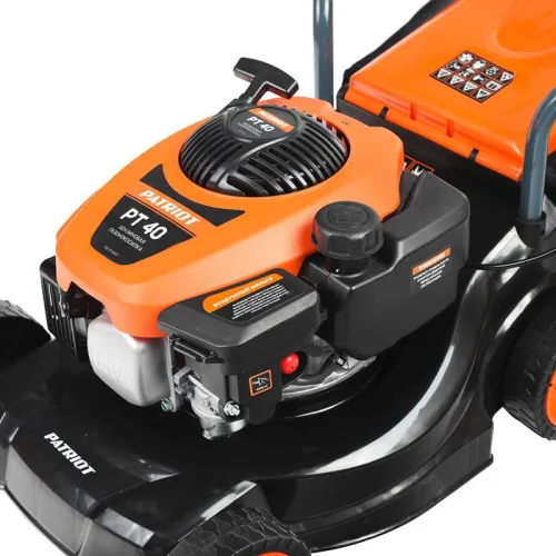 Газонокосилка бензиновая PT 40.130сс 3.5л.с. 40см 35л трав. пластик дека PATRIOT 512109401 фото 2