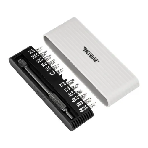 Набор отверток для точных работ RA-01 25 предметов Kranz KR-12-4751 фото 2