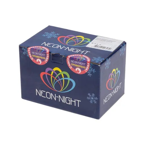 Гирлянда светодиодная "Светодиодный Дождь" 3х2м LED мультиколор свечение с динамикой провод прозр. 230В Neon-Night 235-099 фото 8