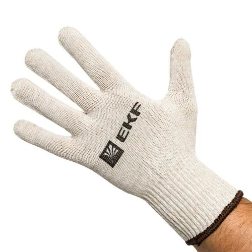 Перчатки рабочие ТОЧКА II с ПВХ-покрытием (10 класс 9 разм) Expert EKF pe13ct-9-pro фото 5