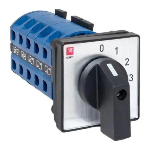 Переключатель кулачковый ПК-1-103 3п 25А "0-1-2-3" EKF pk-1-103-25