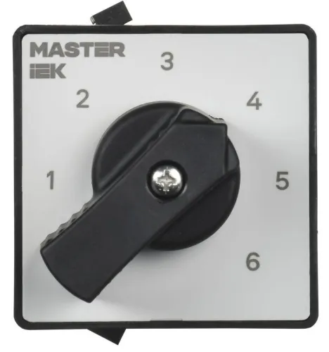 Переключатель кулачковый 10А (сх. 85) стандартная рукоятка IEK MI-CS10-010-085 фото 2