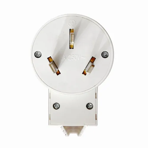 Вилка для плиты 2P+E 32А 250В бел. Universal 5311