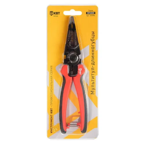Длинногубцы-мультитул ПРОФИ 205мм КВТ 101596 фото 3