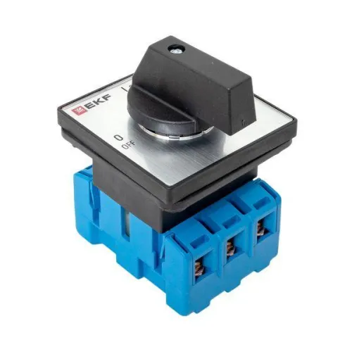 Переключатель кулачковый ПК-2-13 3П 40А "ВКЛ-ВЫКЛ" EKF pk-2-13-40 фото 13