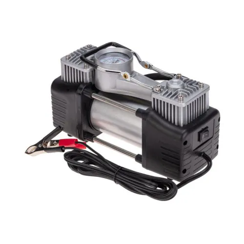 Компрессор автомобильный усиленный двухпоршневой в кейсе с набором инструментов (60л/мин 10 АТМ) Rexant 80-0524 фото 4