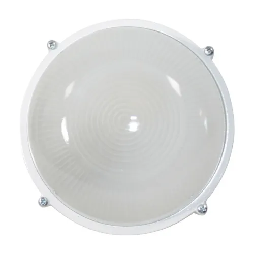 Светильник "Банник" 1301 НПП 03-60-013 1х60Вт E27 IP65 круг малый корпус бел. Элетех 1005500934