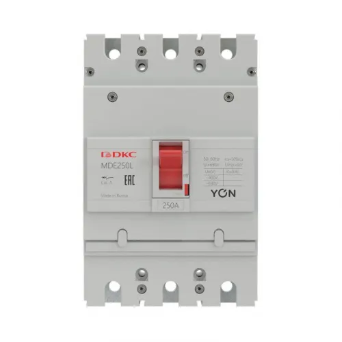 Выключатель автоматический 3п 160А 40кА YON MDE250H160 фото 2