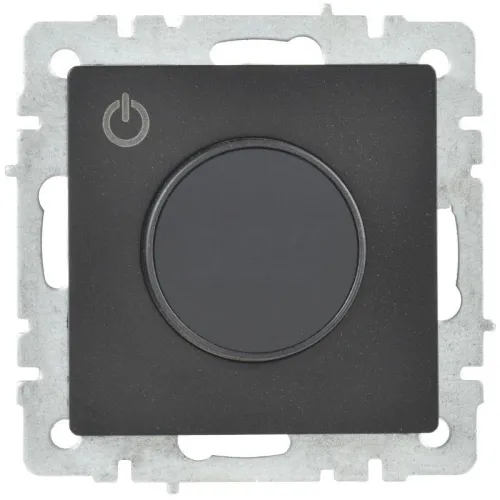 Термостат электронный с индик. BRITE СП IP20 ТС10-1-БрЧ механизм черн. IEK BR-RT11-K02 фото 2