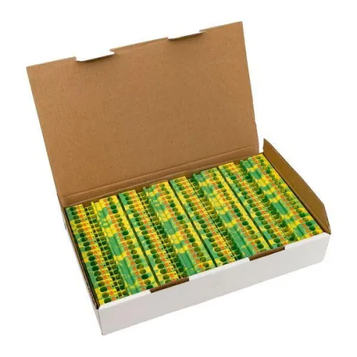 Колодка клеммная пружинная 4 Push-in земля EKF PIT-4-pe фото 4