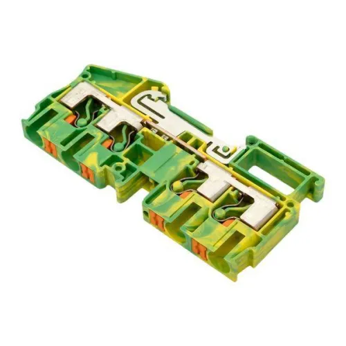 Колодка клеммная пружинная 6 Push-in 4 вывода земля EKF PIT-6-4-pe фото 4