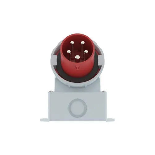 Вилка настенная 63А 3P+E+N 400В IP67 DKC DIS245M6398