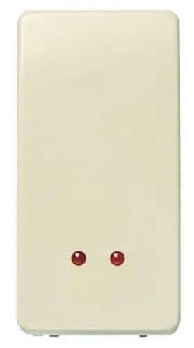 Выключатель 1-кл. 1п 1мод. СП Stylo/(Re)stylo IP20 с клавишей со светоиндикатором механизм альп. бел. ABB 2101.3 BA