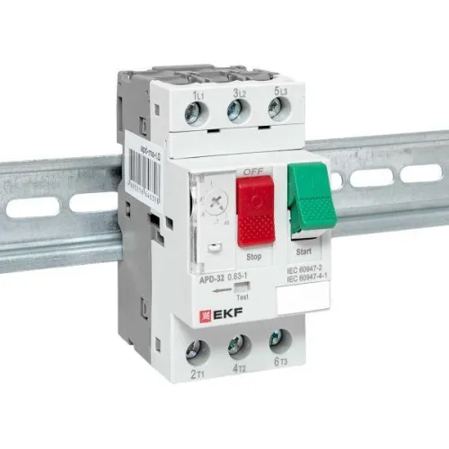 Выключатель автоматический для защиты двигателя АПД-32 0.63-1.0А EKF apd-me-1.0 фото 6