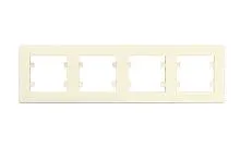 Рамка 4-м Karea RIZZ крем Makel 88010704