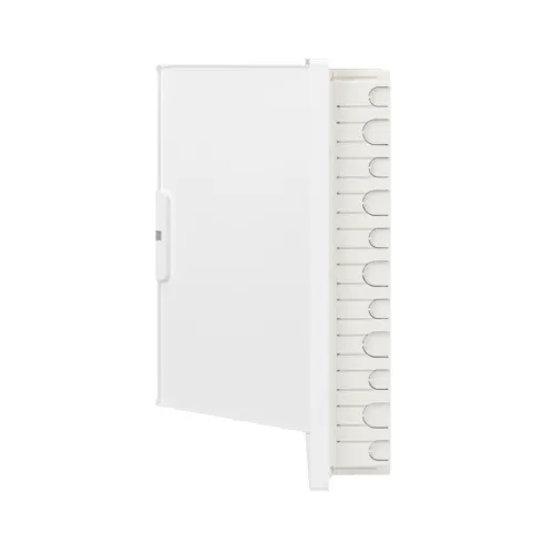 Щиток встраиваемый Фрейм (FRAME) 36мод. с бел. дверцей с 4 шинами PEN (2шт на 8 отверст. и 2шт на 10 отверст.) бел. DKC F36B1WW фото 3