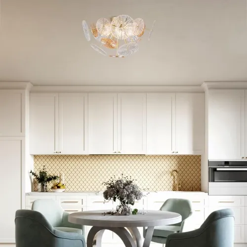 Светильник Brillia 60Вт E14х6 IP20 потолочн. Freya FR5274CL-06G фото 6