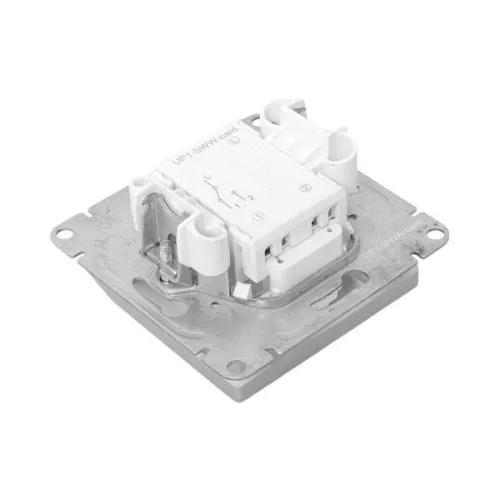 Выключатель карточный Эпика с подсветкой механизм алюм. EKF UP1-SWA-card фото 11