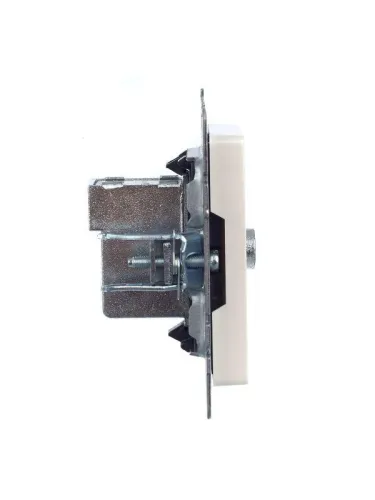 Розетка телевизионная проходная TV СП Brite РТВ10-0-БрЖ механизм жемчуж. IEK BR-A10-P-K36 фото 2