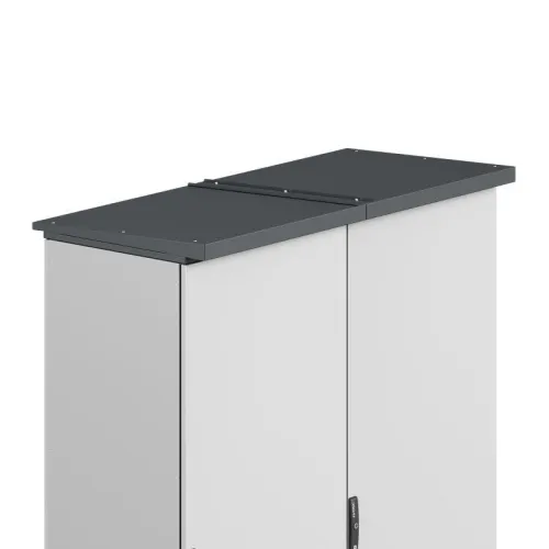 Заглушка для козырька R5TTL корпусов CQE Г=400мм RAL7011 DKC R5TTLPG40 фото 3