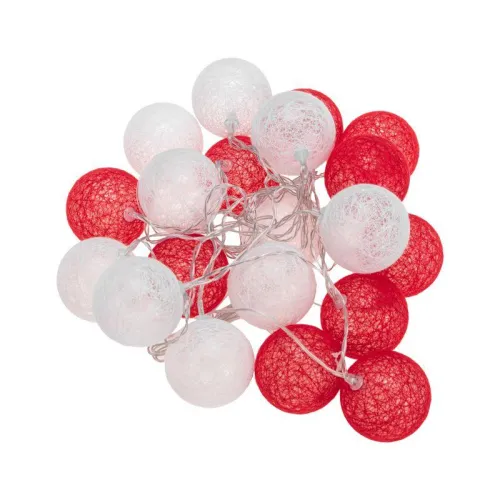 Гирлянда светодиодная "Тайские фонарики "Магия" 3.5м 20LED прозрачный ПВХ питание USB тепл. бел. Neon-Night 304-007 фото 2