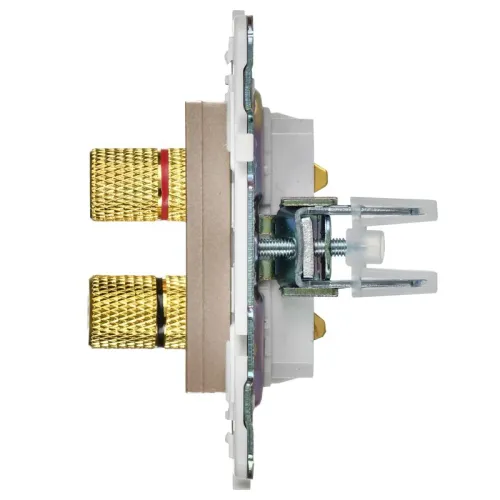 Аудиорозетка 4-м SKANDY SK-A01Sa песочн. IEK SK-S40-K98 фото 2