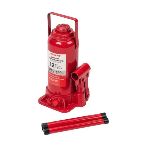 Домкрат гидравлический бутылочный 12т Rexant 80-0614 фото 3