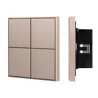 Панель кнопочная KNX-304-23-IN Champagne (BUS Frame) (IP20 металл) INTELLIGENT ARLIGHT 039669