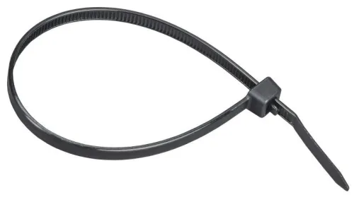 Хомут 4.8х200мм P6.6 съемный черн. (уп.100шт) IEK UHH13-D048-200-100-K02 фото 2