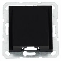 Вывод кабеля механизм черн. матов. soft touch Jasmart G8210PB