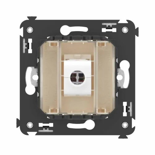 Розетка компьютерная 1-м СП Avanti "Ванильная дымка" RJ45 кат.6 без шторок механизм DKC 4405693 фото 3