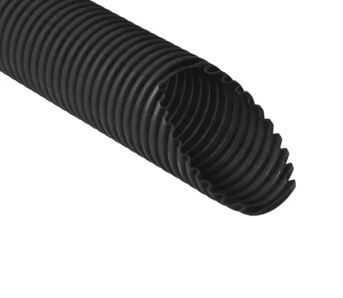Труба гофрированная одностенная ПНД d63мм черн. (уп.50м) Ruvinil Т1-КЛ0-063(50)