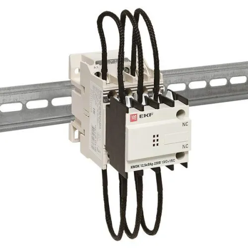 Контактор для конденсатора КМЭК 12.5квар 230В 1NО+1NC PROxima EKF ctrk-s-25-12.5-230 фото 8