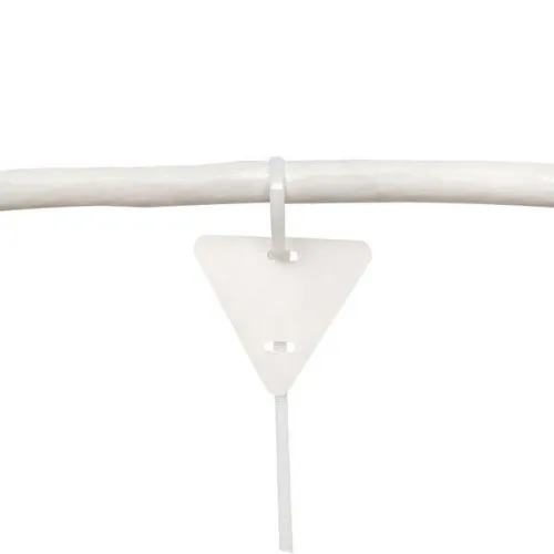 Бирка кабельная маркировочная У-136 (треугольник) (уп.100шт) EKF mt-136-t фото 3