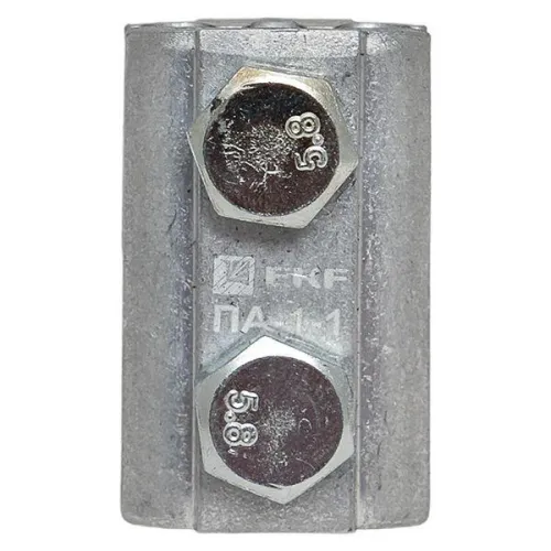 Зажим соединительный плашечный 2 болта М6 (D провода 5.1...9.0мм) ПА-1-1 PROxima EKF pa-1-1 фото 2