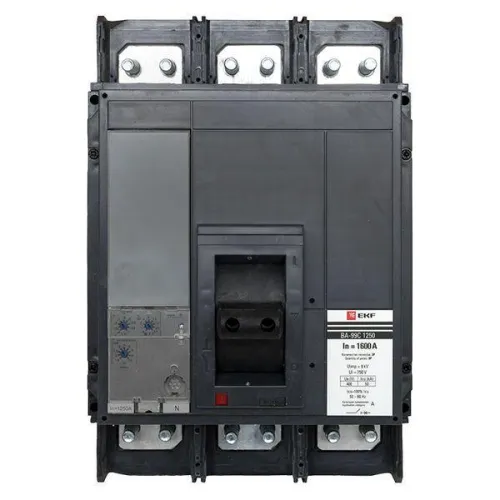 Выключатель автоматический 3п 1250/1600А 50кА ВА-99C Compact NS PROxima EKF mccb99C-1250-1600 фото 4