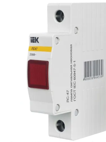 Лампа сигнальная ЛС-47 красн. KARAT IEK MLS10-230-K04 фото 9