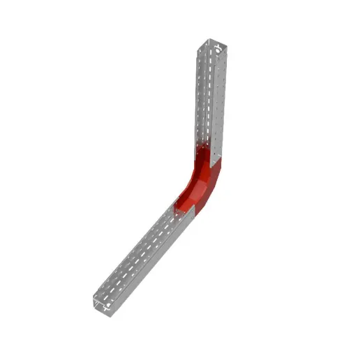 Угол для лотка вертикальный внутренний 90град. 100х100 сталь 1мм "ПЛЮС" NLplus90-100-100 HD КМ PL1411 фото 2