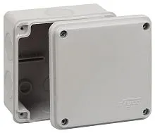 Коробка распределительная ОП 100х100х50мм двухкомпонентн. 7 вводов IP66 сер. Ruvinil 67250