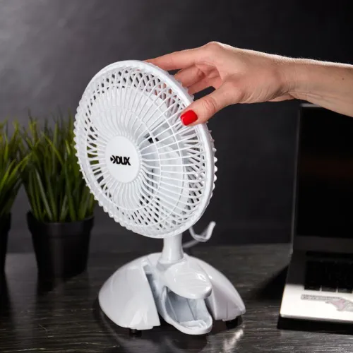 Вентилятор настольный DX-614 15Вт 220В бел. DUX 60-0211 фото 11