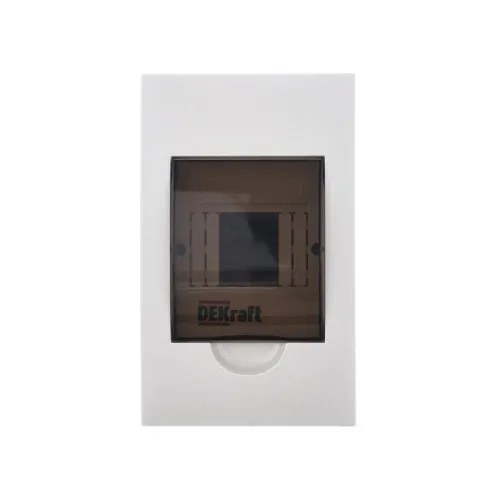 Корпус встраиваемый ЩРВ-П-4 22х13х9 4мод. IP41 пластик. DEKraft 31001DEK фото 2