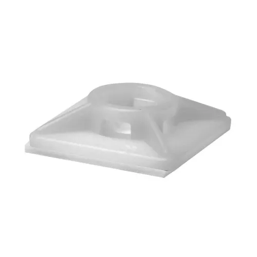 База монтажная двойная самоклеящаяся 19х19 (спец.состав) для хомутов шир. до 3.6мм бел. (уп.100шт) DKC 25467SR3MV