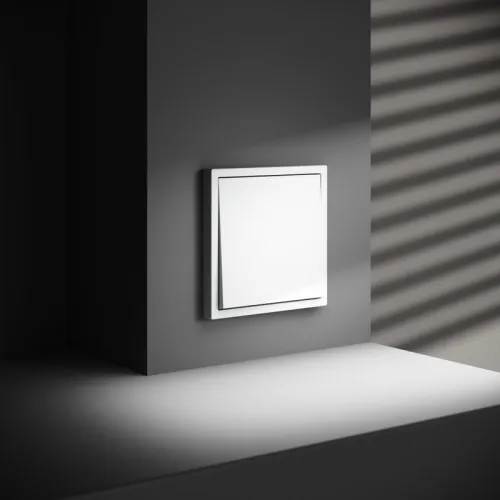 Переключатель проходной 1-кл. СП S70 10А механизм бел. матов. Voltum VLS010302 фото 6