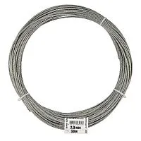 Трос для растяжки 2.0мм DIN 3055 стальной (уп.30м) Tech-Krep/Zitar 127844