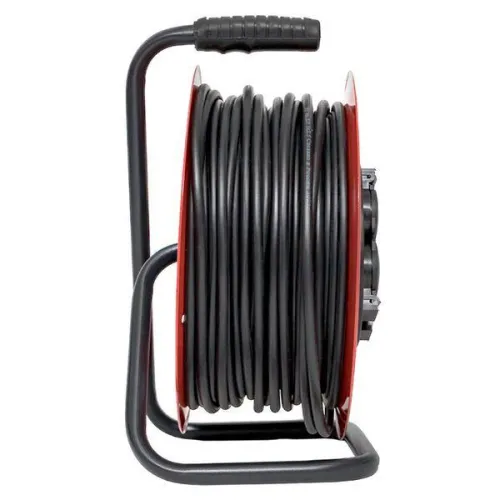 Удлинитель на катушке 4х50м с заземл. 16А IP44 Гефест 2.0 3.5кВт КГ 3х2.5 с предохранителем PROxima EKF UKG02-16-R325-4-50-IP44 фото 6